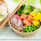 Salmon / Tuna / Chicken / Scampi / Veggie